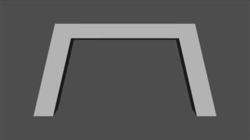 Event Entry Arch Poly vector