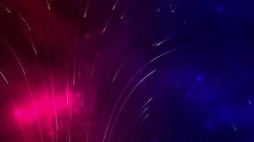 Beautiful Red and Blue Color Particle Line Animation Background video