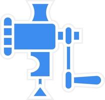 Meat Grinder Icon Style vector