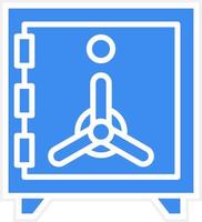 Safe Box Icon Style vector
