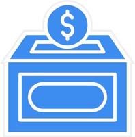 Donation Icon Style vector