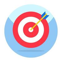 Modern design icon of target vector