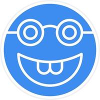 Nerd Icon Style vector