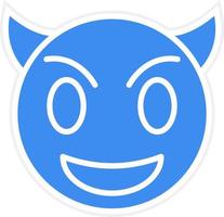 Devil Icon Style vector