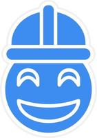 Engineer Icon Style vector