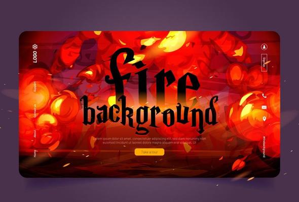 Fire Background Vector Art, Icons, and Graphics for Free Download