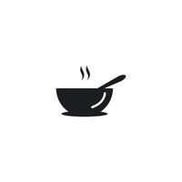 Noodle bowl logo vector