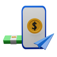 Payment 3D Icon, suitable for use as an additional element in the design of templates, posters, business banners png