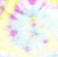 Circular Trippy Tie Dye Texture.  Tie Watercolor photo