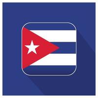Cuba flag design vector