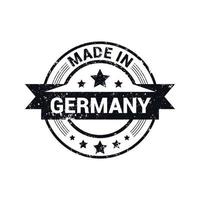 Germany stamp design vector