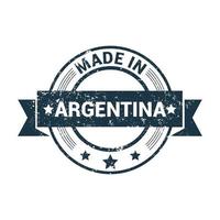 Argentina stamp design vector