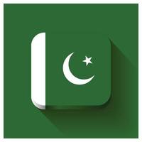 Pakistan flags design vector