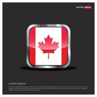 Canada flag design vector