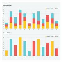 Progress design sets vector