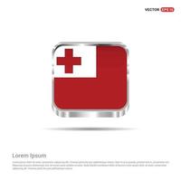 Tonga Flag design vector