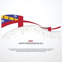 Herm Happy independence day Background vector