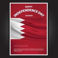 Happy Indpendence day design card vector with flags