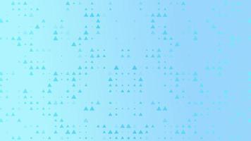 fondo azul abstracto con patrón de puntos triangulares zoom en el fondo del movimiento. video