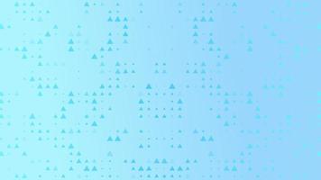 Abstract blue background with triangle dots pattern zoom in motion background. video