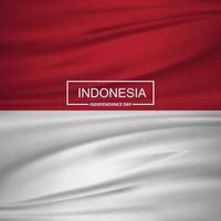 Indonesia independence day design vector