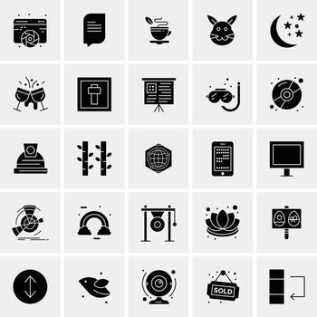 Answer Call Incoming  Flat Color Icon Vector icon banner Template