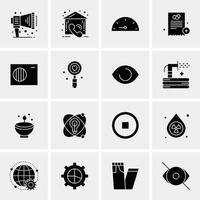 16 Business Universal Icons Vector Creative Icon Illustration to use in web and Mobile Related proj