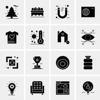 16 Business Universal Icons Vector Creative Icon Illustration to use in web and Mobile Related proj