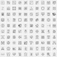 16 iconos universales de negocios vector ilustración de icono creativo para usar en proyectos relacionados con la web y dispositivos móviles