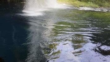 Waterfall View in Wild Nature video