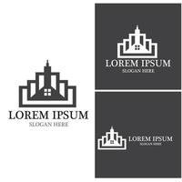 Property and Construction Logo design vector