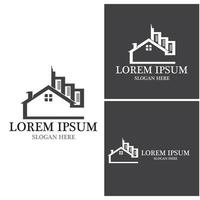 Property and Construction Logo design vector