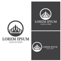 Property and Construction Logo design vector