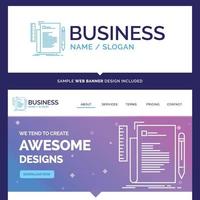 Beautiful Business Concept Brand Name Code. vector