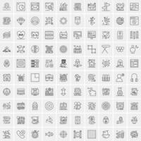 16 iconos universales de negocios vector ilustración de icono creativo para usar en proyectos relacionados con la web y dispositivos móviles