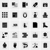 25 Universal Business Icons Vector Creative Icon Illustration to use in web and Mobile Related proj