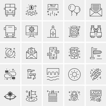 conjunto de iconos de línea negra en negrita y delgada de usuario de datos de guardado de memoria vector