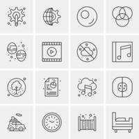 Measure Measuring Tape Tool Abstract Flat Color Icon Template vector