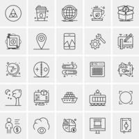 Location Map Pointer Pin Abstract Flat Color Icon Template vector