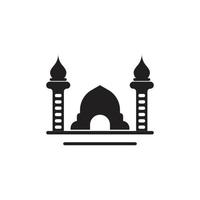 símbolo y logotipo islámico vector