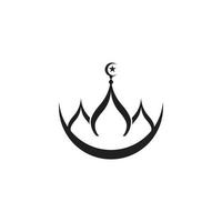 Islamic symbol and logo vector