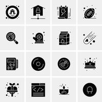 16 Universal Business Icons Vector Creative Icon Illustration to use in web and Mobile Related proje