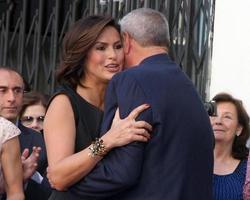 LOS ANGELES, NOV 8 - Mariska Hargitay, Dick Wolf at the Mariska Hargitay Hollywood Walk of Fame Star Ceremony at Hollywood Blvd on November 8, 2013 in Los Angeles, CA photo