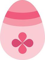 Decoration Easter Easter Egg Egg  Flat Color Icon Vector icon banner Template