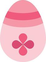 Decoration Easter Easter Egg Egg  Flat Color Icon Vector icon banner Template