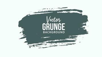 Isolated grunge ink brush stroke vector