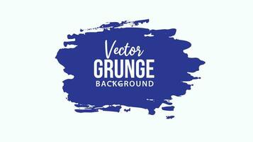 Grunge brush strokes vector