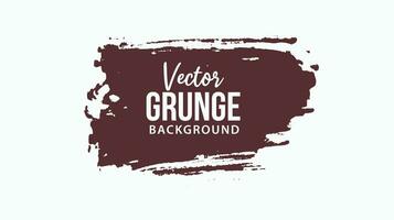 Grunge brush strokes vector