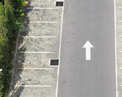 Carpark concrete outdoor. photo