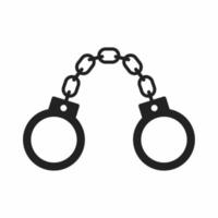 Shackle icon vector